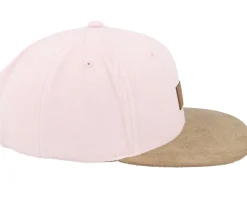 Suede Cap Soft Pink Snapback - Reell