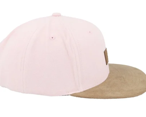 Suede Cap Soft Pink Snapback - Reell