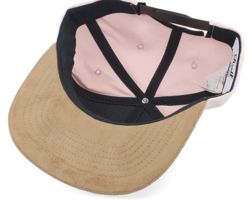 Suede Cap Soft Pink Snapback - Reell
