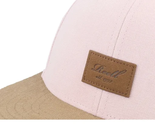 Suede Cap Soft Pink Snapback - Reell