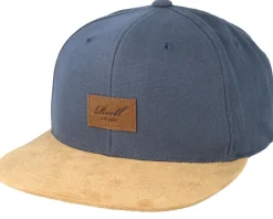 Suede Charcoal/Brown Snapback - Reell