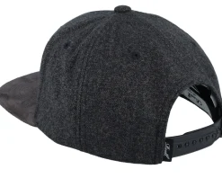 Suede Gravel Grey Snapback - Reell