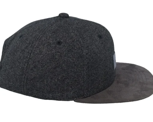 Suede Gravel Grey Snapback - Reell