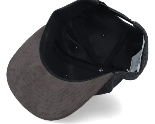 Suede Gravel Grey Snapback - Reell