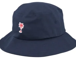 Summer Palm Logo Navy Bucket - Iconic