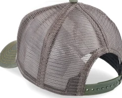 Sun White/Olive Trucker - Stetson