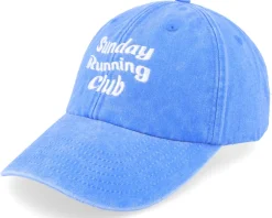 Sunday Running Club Washed Red Dad Cap - Iconic