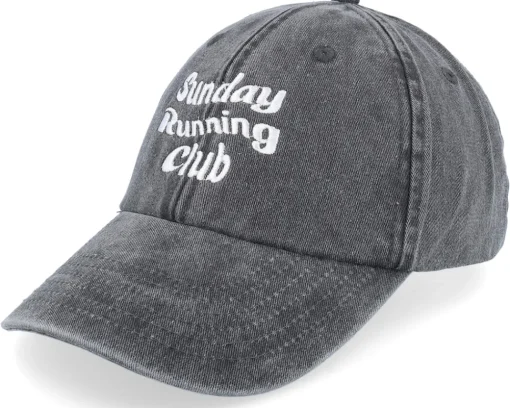 Sunday Running Club Washed Red Dad Cap - Iconic