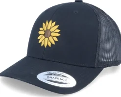 Sunflower Black Trucker - Iconic
