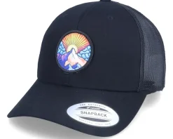 Sunshine Mountain Patch Black Trucker - Wild Spirit