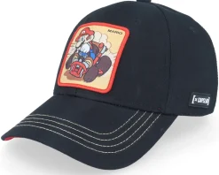 Super Mario Kart Mario Black/Red Adjustable - Capslab
