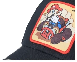 Super Mario Kart Mario Black/Red Adjustable - Capslab