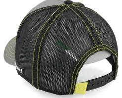 Super Mario Luigi Black/Grey A-Frame Trucker - Capslab