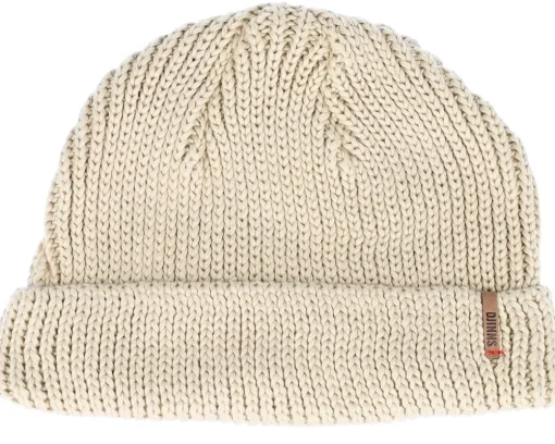 Super R/L Knit Sand Short Beanie - Djinns
