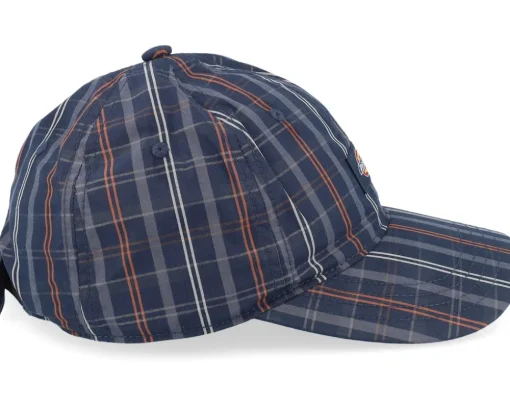 Surry Cap Outdoor Check Navy Dad Cap - Dickies