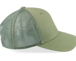 Sverige Sweden Army Skull Olive Trucker - Army Head
