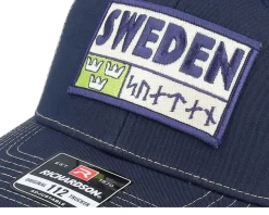 Sweden Patch Logo Navy/Khaki Trucker - Wild Spirit