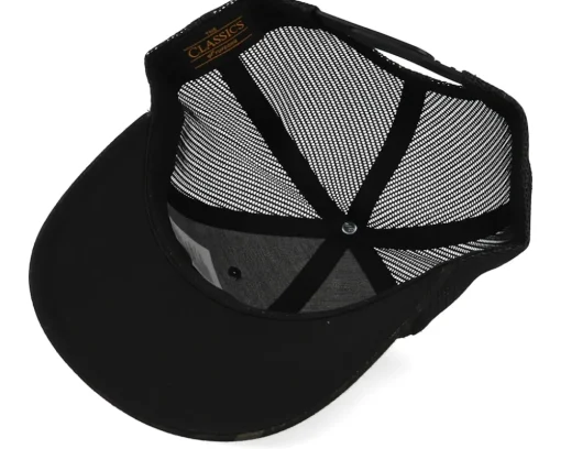 Swedish Air Force Multicam Black Trucker - Army Head