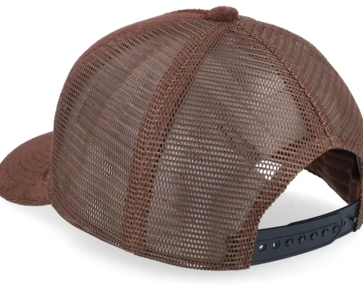 Swedish Dalarna Landscape Terry Brown A-frame Trucker - Wild Spirit