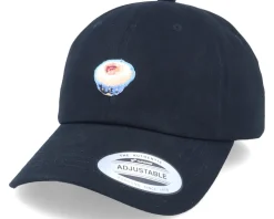 Swedish Hallon Grotta Black Dad Cap - Iconic