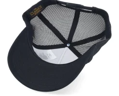 Swedish Norrbotten Landscape Terry Navy/Black A-Frame Trucker - Wild Spirit