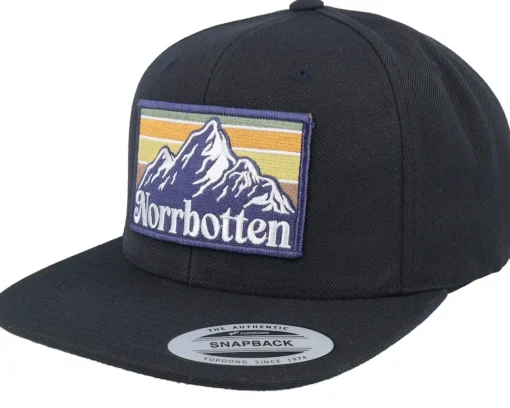 Swedish Norrbotten Landscape Heather Grey/Black A-Frame Trucker - Wild Spirit