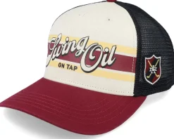 Swing Oil Sinclair Ivory/Maroon Trucker - American Needle