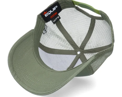 Sword Shield Dice Patch Olive Trucker - Critiql Hit
