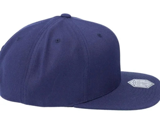 Swords And Dice D20 Navy Snapback - Critiql Hit