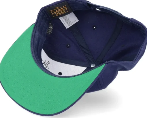 Swords And Dice D20 Navy Snapback - Critiql Hit
