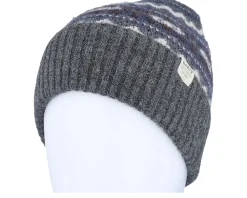 Sybe Beanie Dark Heather Cuff - Barts