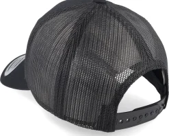 Sydney 3d & Patch Black Trucker - Bacpakr