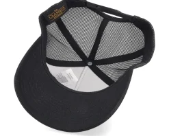 Sydney 3d & Patch Black Trucker - Bacpakr