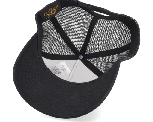 Sydney 3d & Patch Black Trucker - Bacpakr