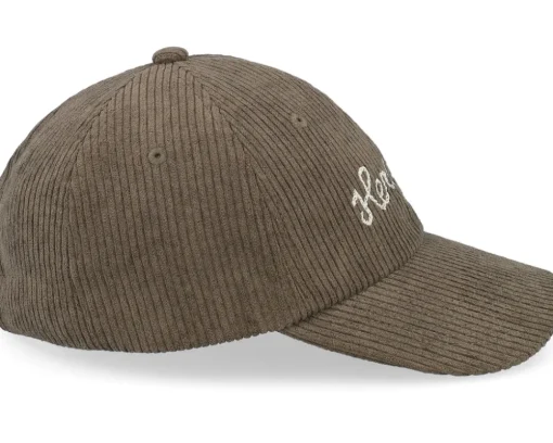 Sylas Chain Stitch Cap Bungee Corduroy/White Dad Cap - Herschel