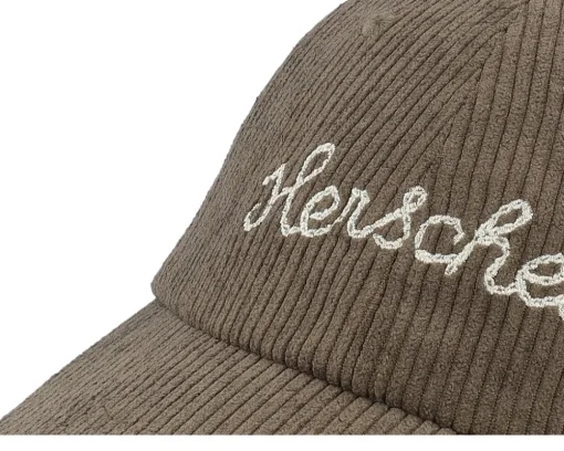 Sylas Chain Stitch Cap Bungee Corduroy/White Dad Cap - Herschel