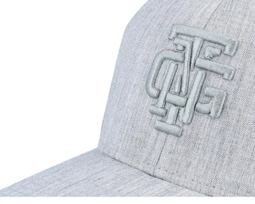 Symbol 120 Cap Heather Grey Adjustable - SQRTN