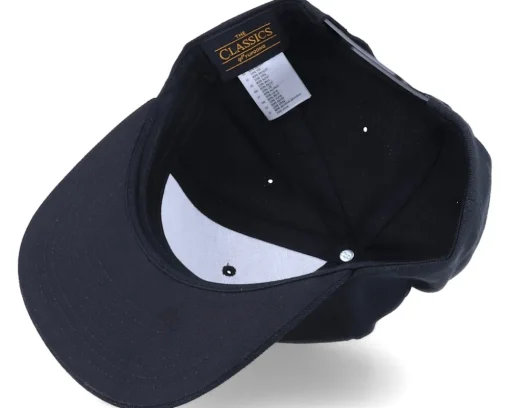T Letter 3D Black Snapback - Iconic