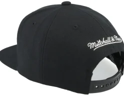 Tampa Bay Lightning Evergreen Black White Cap Black Snapback - Mitchell & Ness