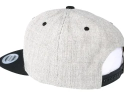 Tattoo Machine Heather Grey Black Snapback - Tattoo Collective