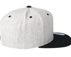 Tattoo Machine Heather Grey Black Snapback - Tattoo Collective
