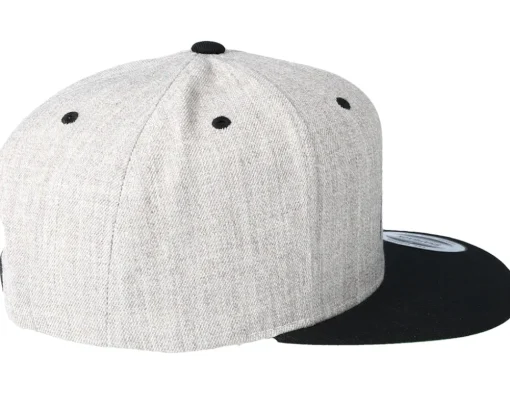 Tattoo Machine Heather Grey Black Snapback - Tattoo Collective