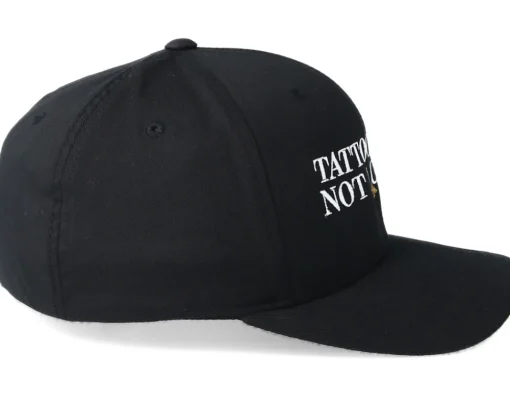Tattoos Are Not A Crime Black Flexfit - Tattoo Collective
