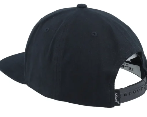 Team Cap Black Snapback - Reell