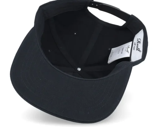 Team Cap Black Snapback - Reell