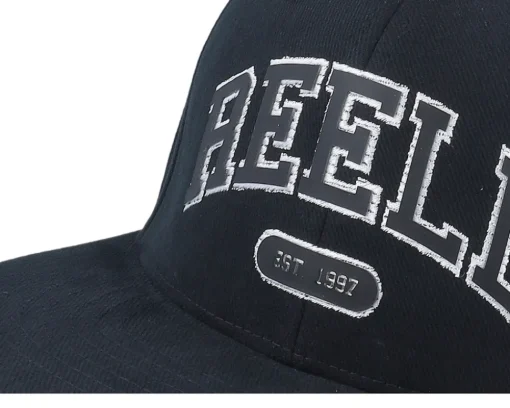 Team Cap Black Snapback - Reell
