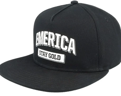 Team Stay Gold White Snapback - Emerica