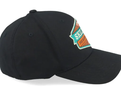 Terraflame Logo Black Wooly Combed Flexfit - Skillfish