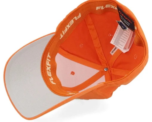 Terraflame Logo Orange Wooly Combed Flexfit - Skillfish