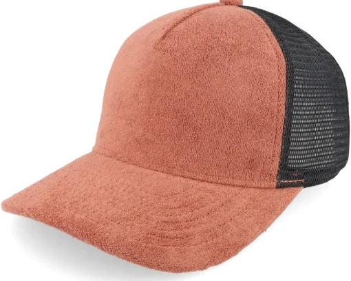 Terry Light Pink/Black A-frame Trucker - Equip